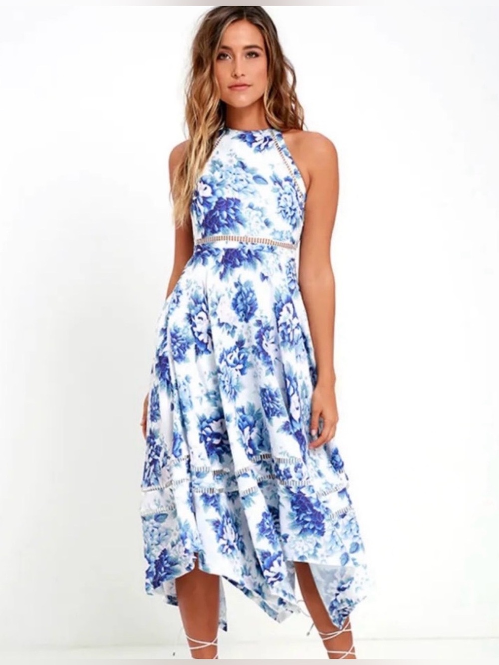 ELLIAT Porcelain Picnic Dress Size Small
